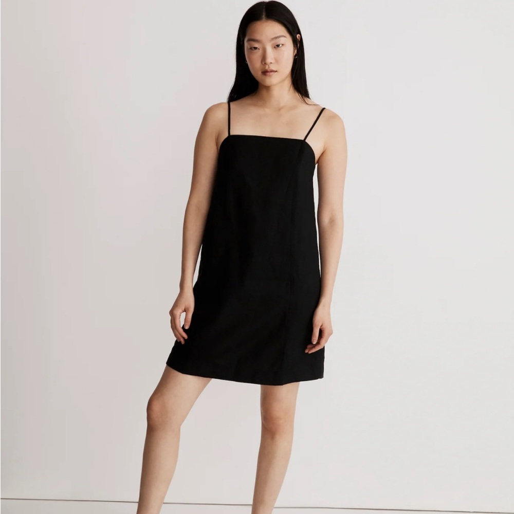 Madewell Goldie Mini Dress in 100% Linen